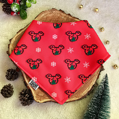 Bandana doble vista "Disney Christmas"