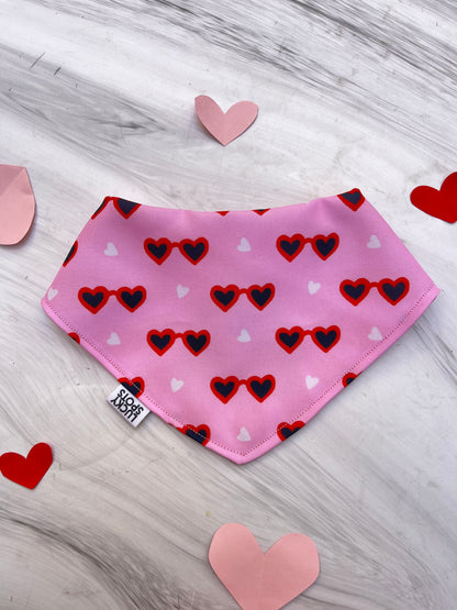 Bandanas doble vista "Valentines" ft Woof by Bonnie