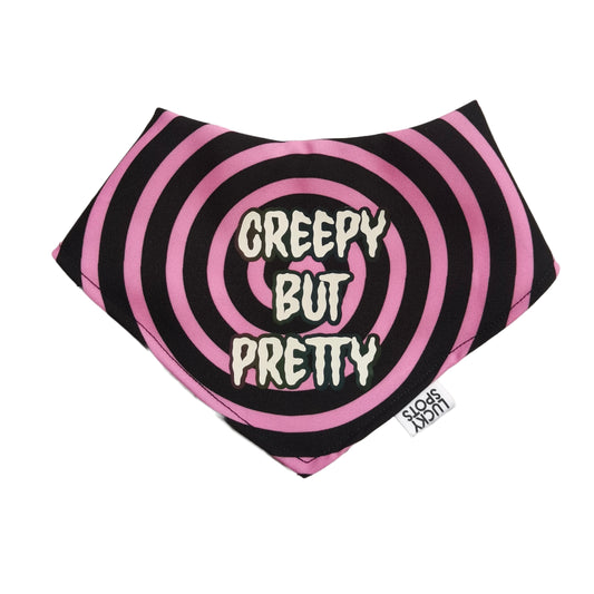 Bandana doble vista "Creepy but pretty"