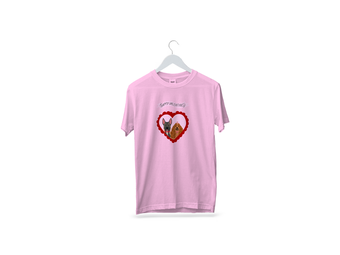 Playera "Valentines" ft Woof by Bonnie