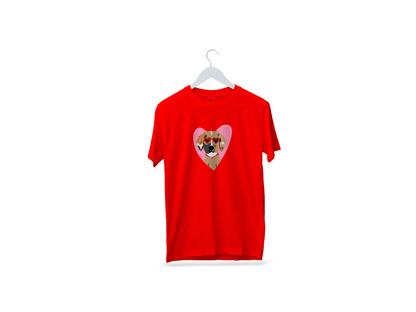 Playera "Valentines" ft Woof by Bonnie