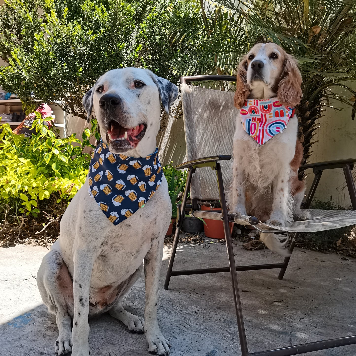 Bandana doble vista "Happy hour"