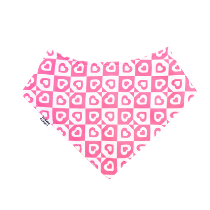 Bandana doble vista "Love is pink"