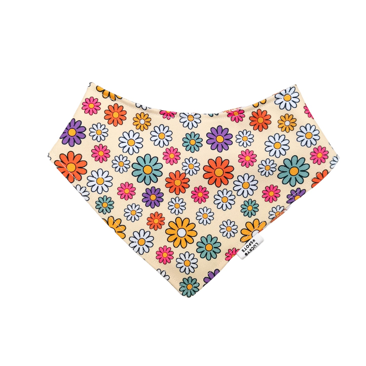 Bandana doble vista "Groovy Spring"