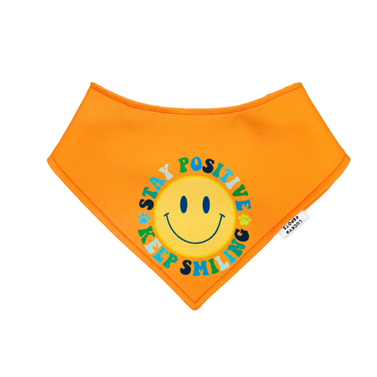 Bandana doble vista "Keep smiling"